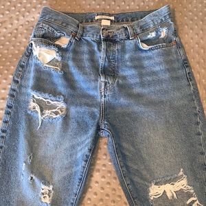 Forever 21 mom jeans; size 28